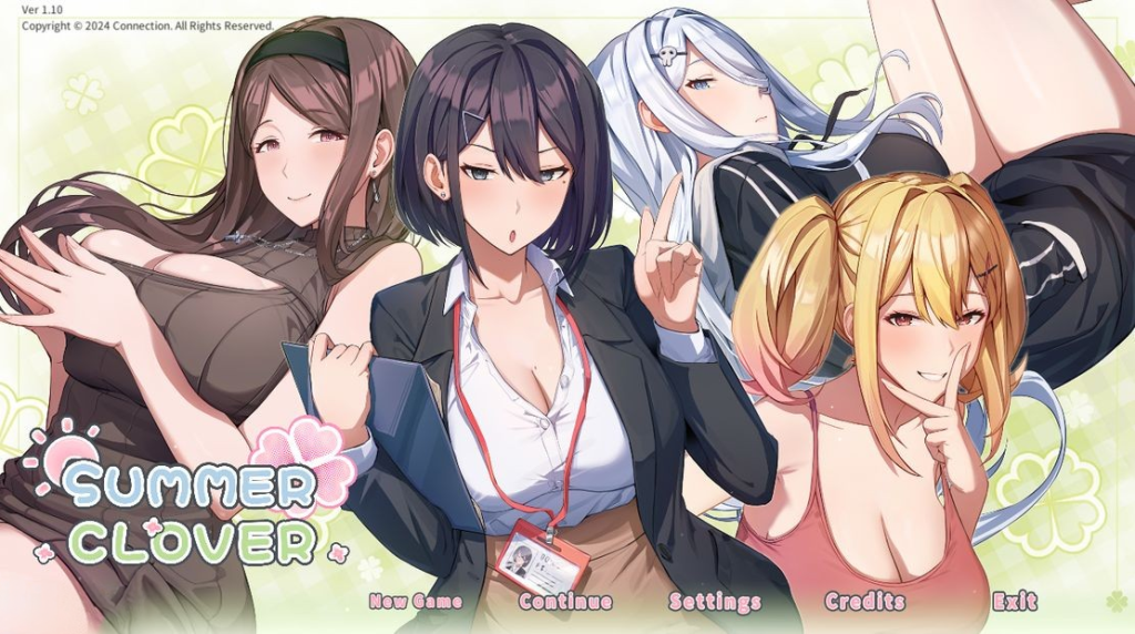 【仅PC/亚洲风SLG/步兵/动态】 夏色四叶草 Summer Clover Ver1.10 官方中文无修版 全CG存档+全CV [6G/多空/百度]-ACG游戏网