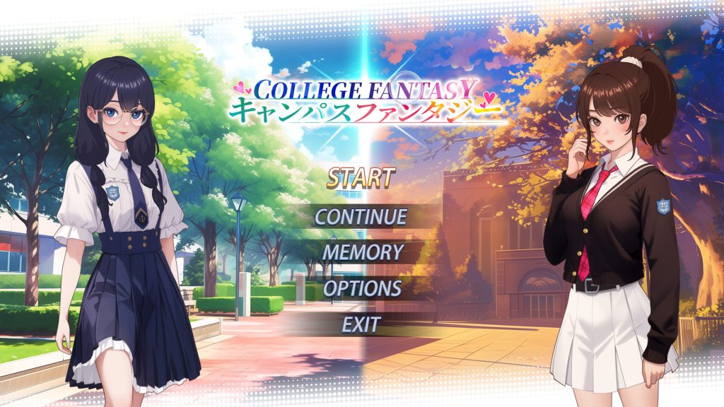 【仅PC/沙盒SLG/日常生活/都市后宫】校园幻想（College Fantasy） DEMO体验版 官方中文[1.10G/百度]-ACG游戏网