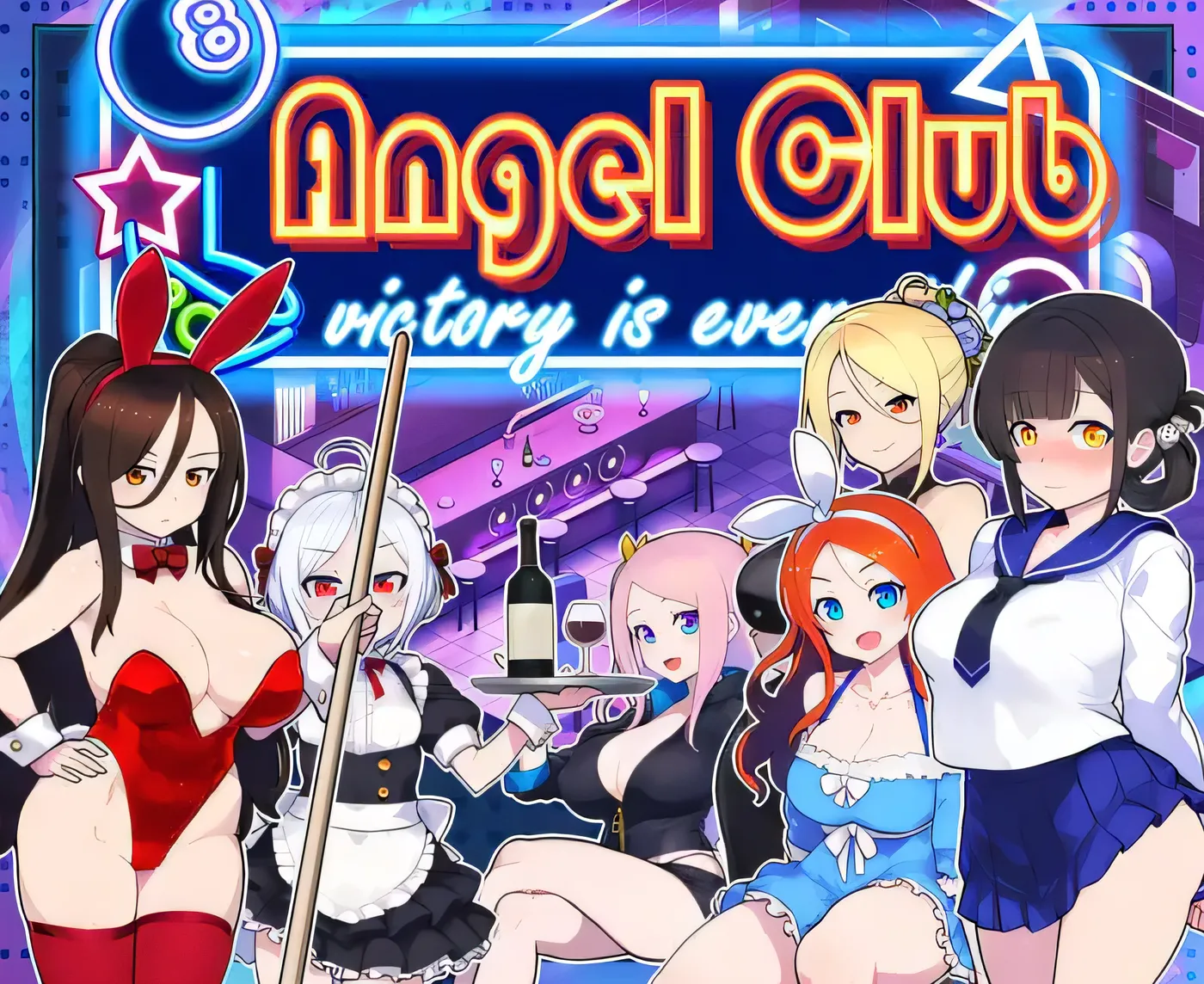 [PC游戏] T14430 天使台球酒吧 云翻汉化版 [更新/400.2M]-ACG游戏网