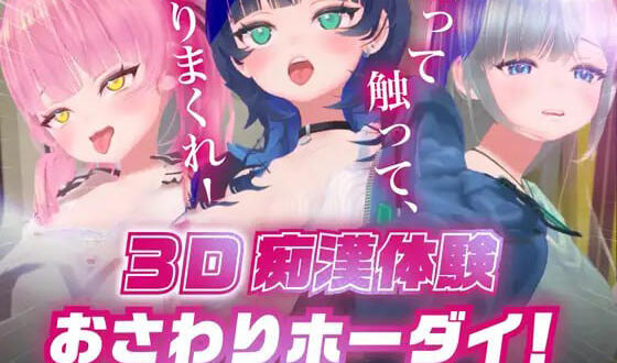 3D痴汉体验 Ver1.0.1无限触摸！～ 摸摸摸，摸到爽！-ACG游戏网